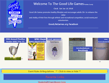 Tablet Screenshot of goodlifegames.org